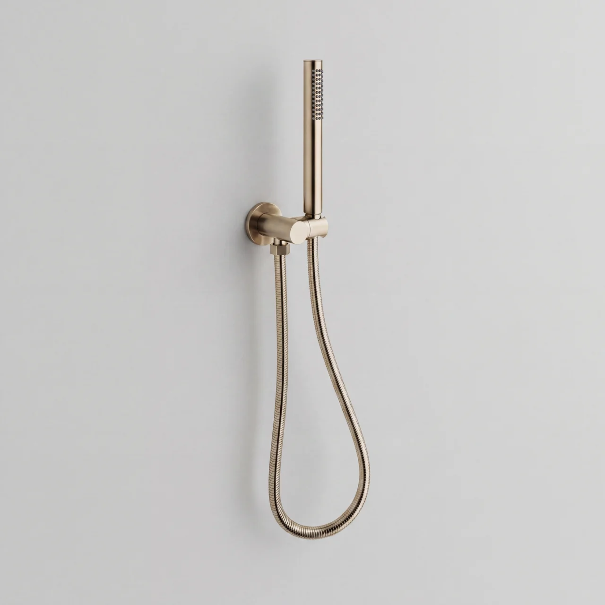 Mimi Cove Hand Shower On Swivel Bracket Warm Brushed Nickel
