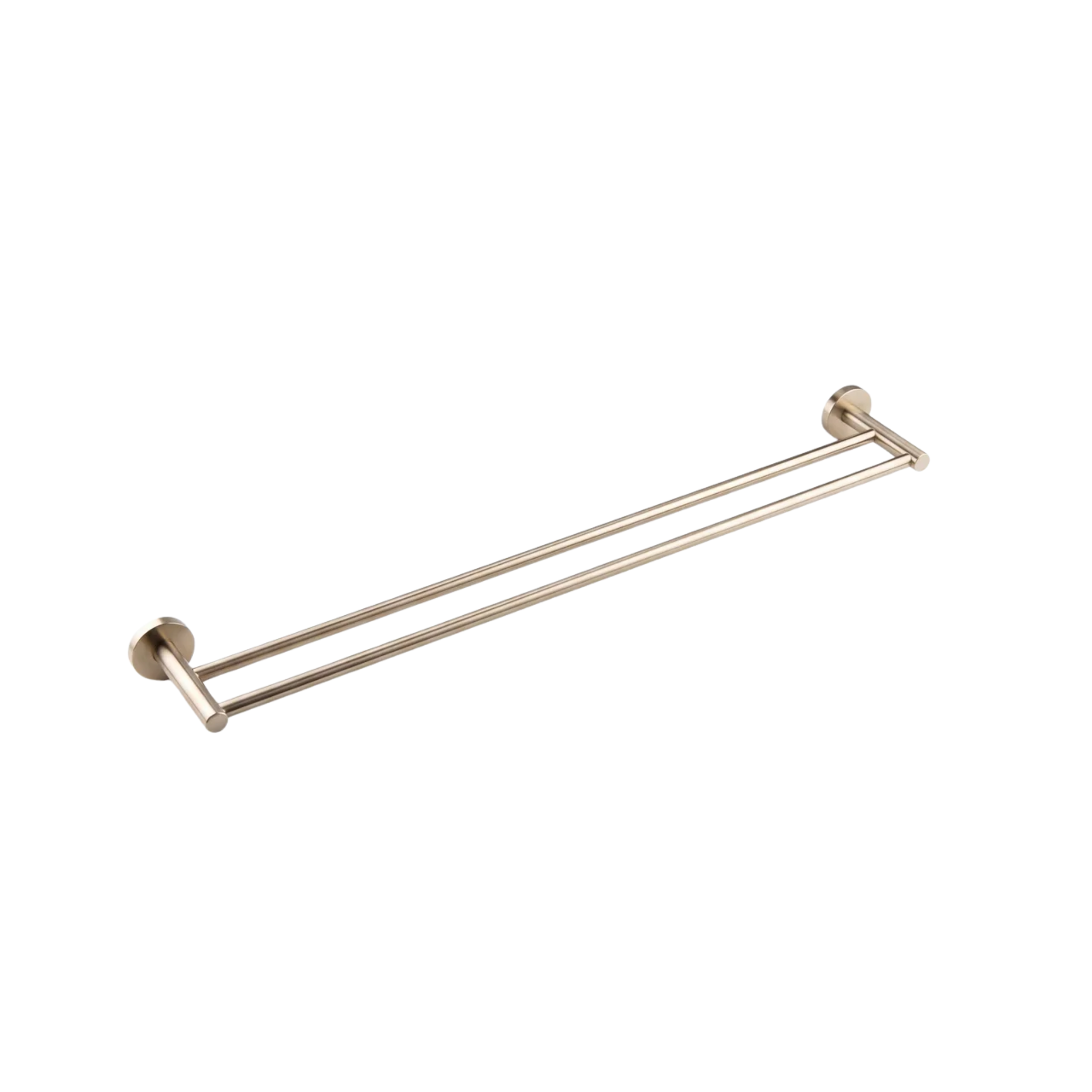 Mimi Cove Double Towel Rail 600mm Warm Brushed Nickel