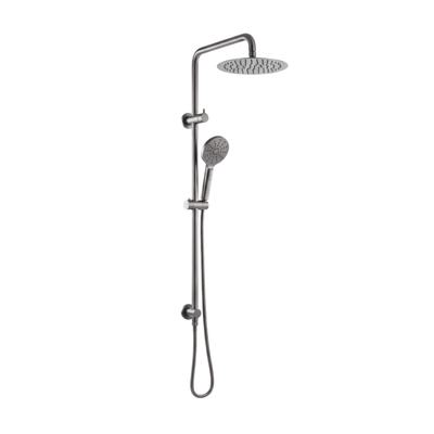 Mimi Cove Twin Rail Shower Gun Metal