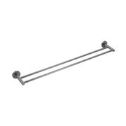 Mimi Cove  Double Towel Rail 600mm Gun Metal