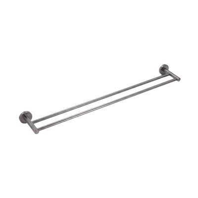 Mimi Cove  Double Towel Rail 600mm Gun Metal