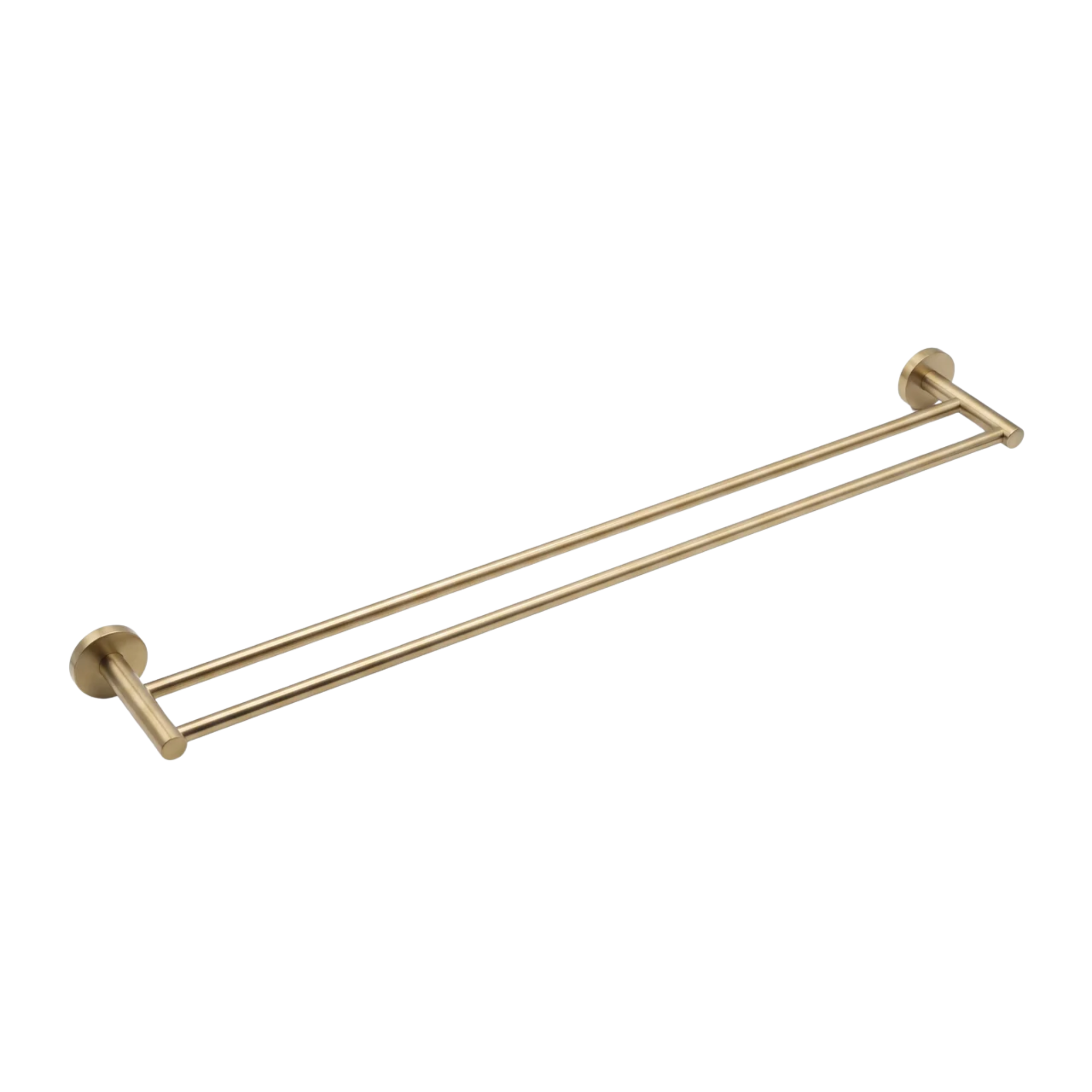 Mimi Cove  Double Towel Rail 600mm Brushed Brass