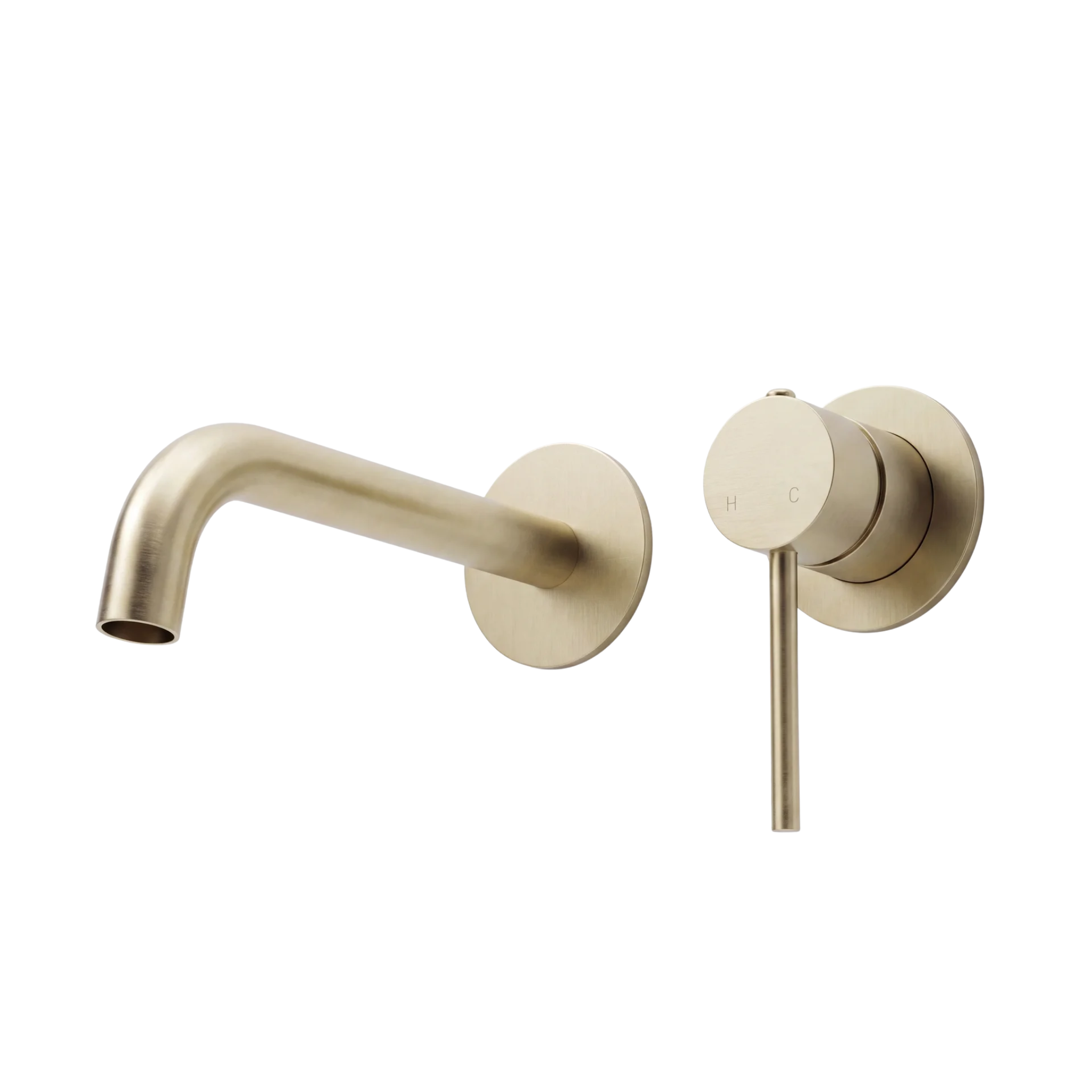 Mimi Cove Wall Mixer Set Brushed Brass