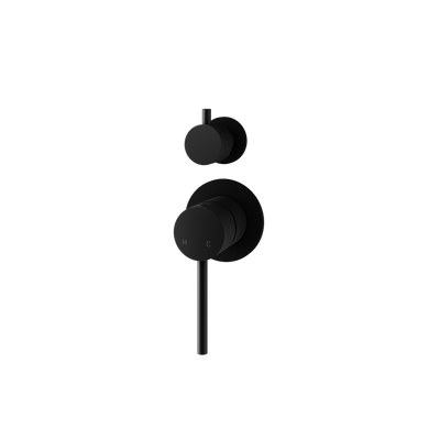 Mimi Cove Wall Mixer Diverter Matte Black