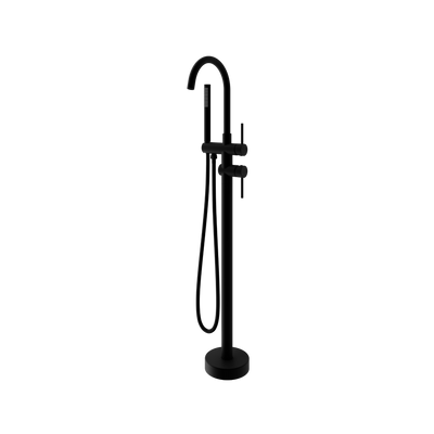Mimi Freestanding Bath Filler & Handshower Matte Black