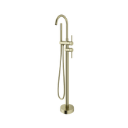 Mimi Freestanding Bath Filler & Handshower Brushed Brass