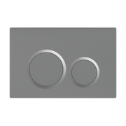 BelBagno Dual Flush Plate Gun Metal