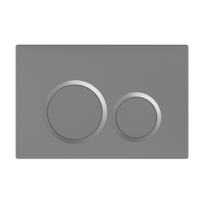 BelBagno Dual Flush Plate Gun Metal