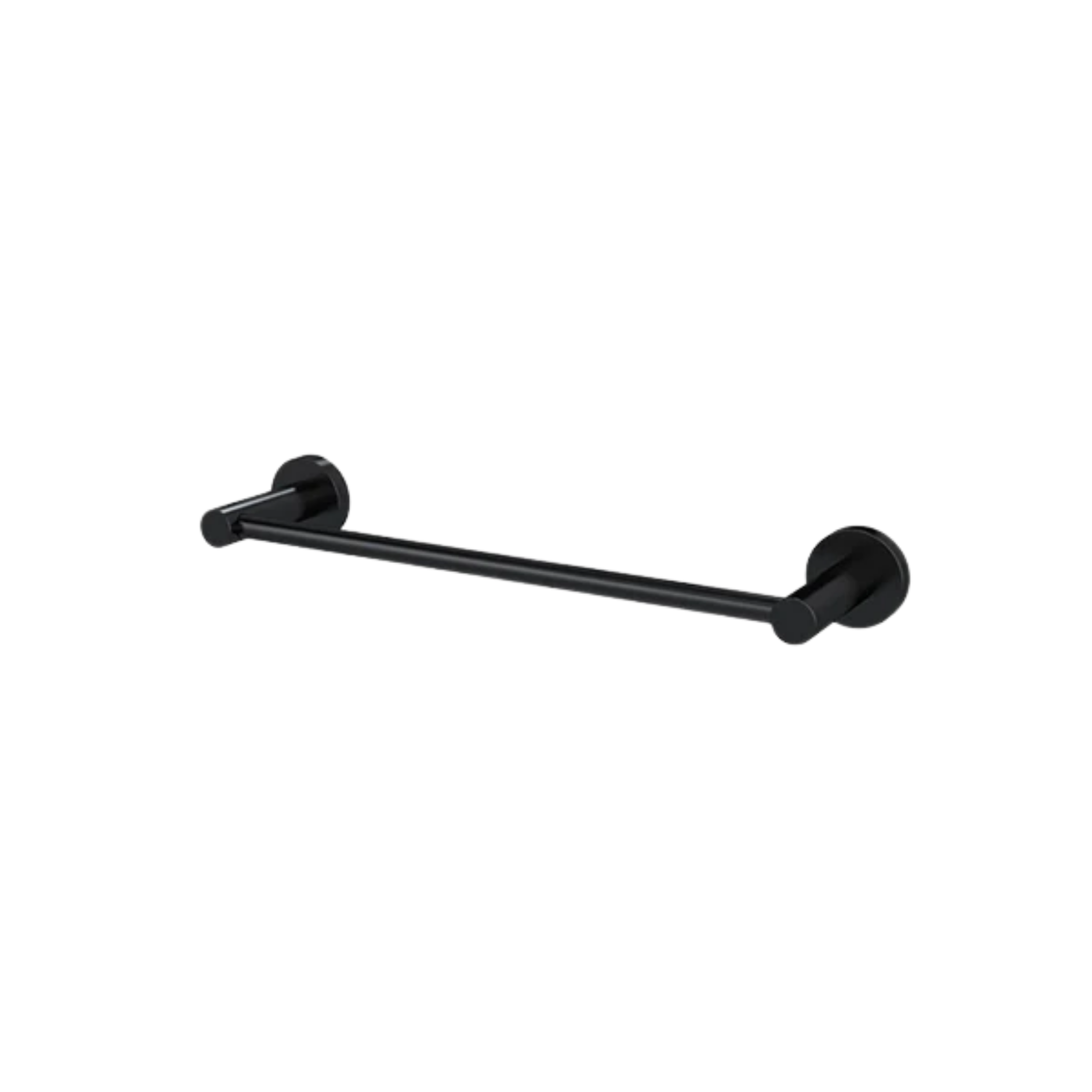 Meir Single Towel Rail 300mm Matte Black