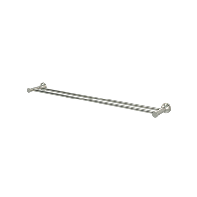 Meir Harrington Double Towel Rail 750mm Brushed Nickel