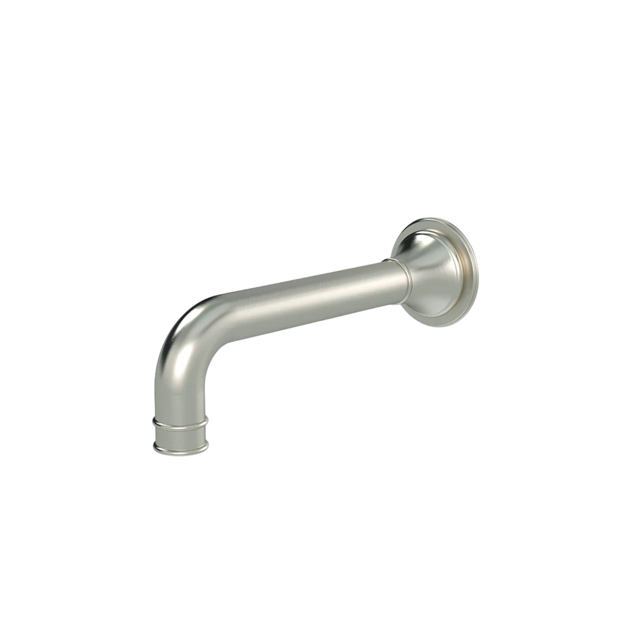 Meir Harrington Wall Spout Brushed Nickel
