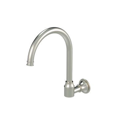 Meir Harrington Wall Mount Swivel Spout Brushed Nickel