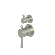 Meir Harrington Wall Diverter Mixer Brushed Nickel ( Trim Kit Only )