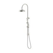 Meir Harrington Combination Twin Shower Brushed Nickel