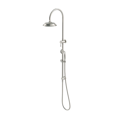 Meir Harrington Combination Twin Shower Brushed Nickel