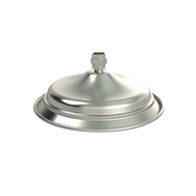 Meir Harrington Shower Rose 200mm Brushed Nickel