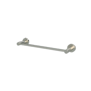 Meir Single Towel Rail 300mm Brushed Nickel