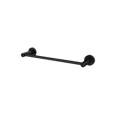 Meir Single Towel Rail 300mm Matte Black