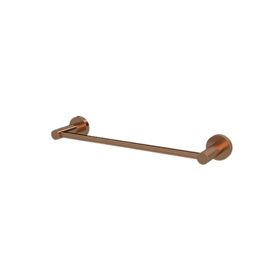 Meir Single Towel Rail 300mm Lustre Bronze