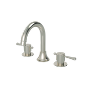 Meir Harrington 3 Hole Basin Set Brushed Nickel