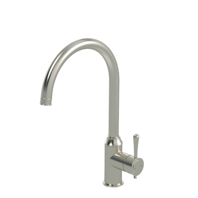 Meir Harrington Kitchen Mixer With Swivel Spout Brushed Nickel