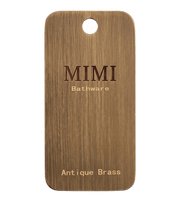 Mimi Antique Brass Sample
