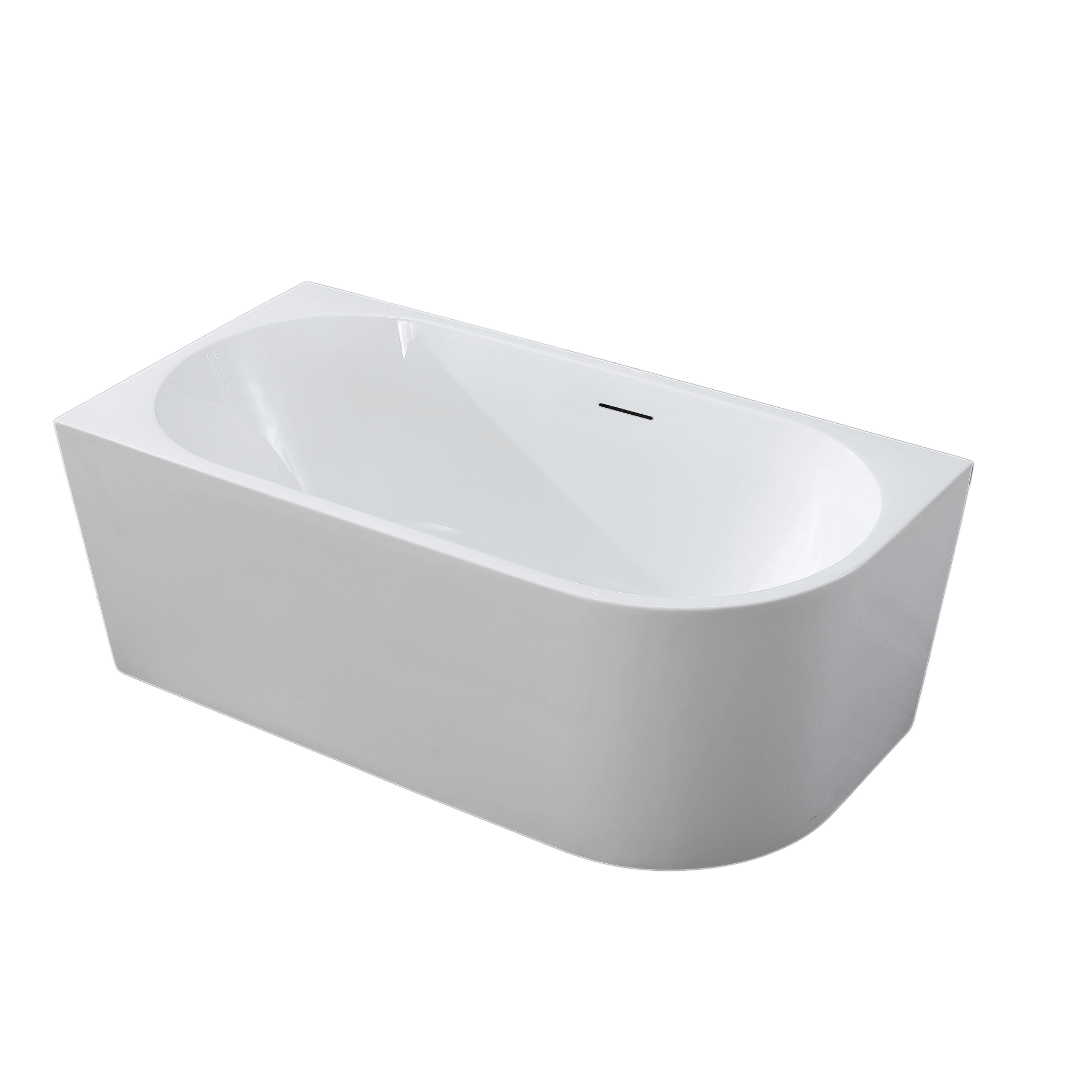 Mimi 1700 Left Corner Bath Gloss White