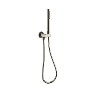 Mimi Cove Hand Shower On Swivel Warm Bracket Brushed Nickel