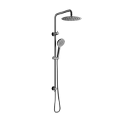 Mimi Cove Twin Rail Shower Gun Metal