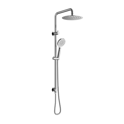 Mimi Cove Twin Rail Shower Chrome