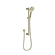 Mimi Multifunction Rail Shower Set Brushed Brass