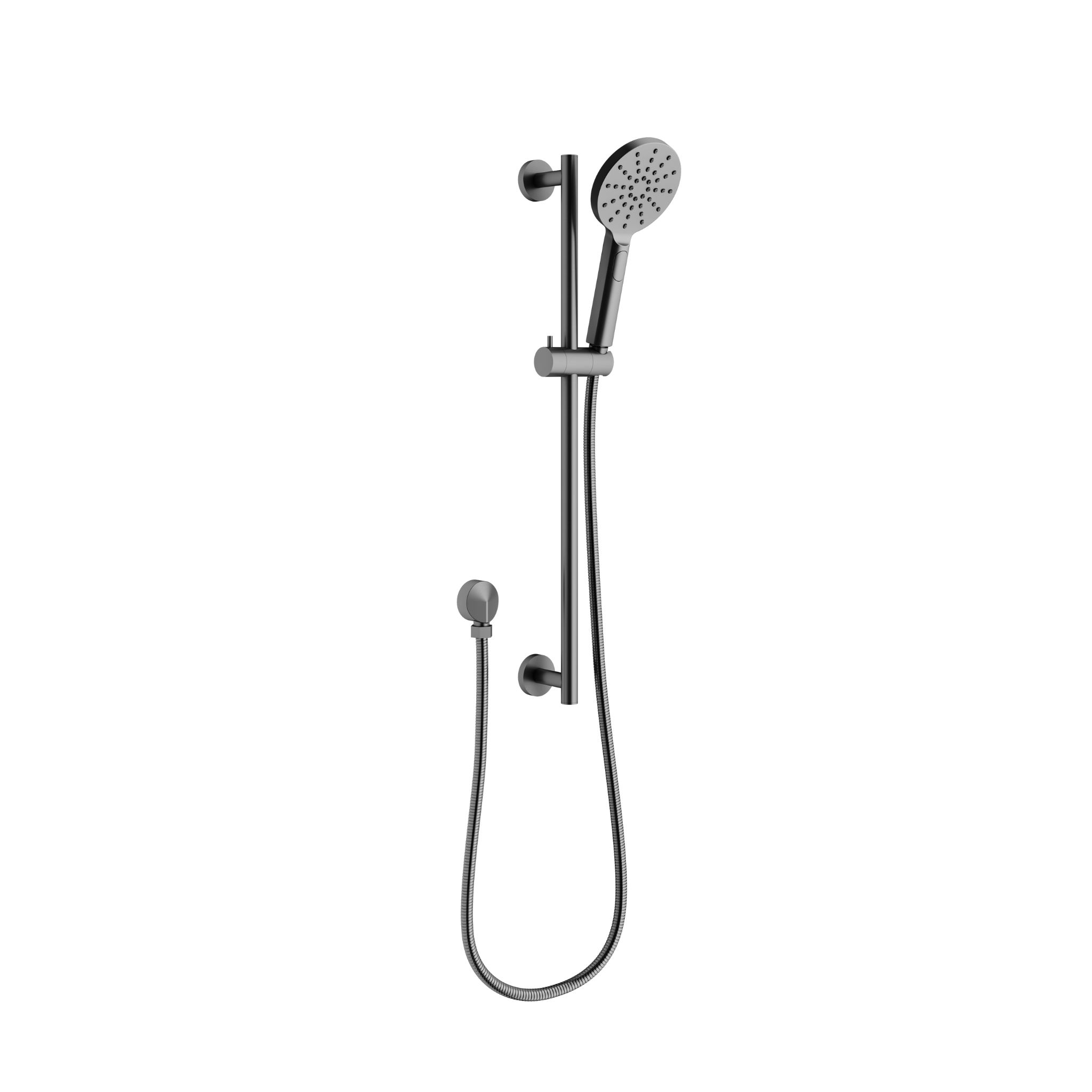 Mimi Multifunction Rail Shower Set Gun Metal