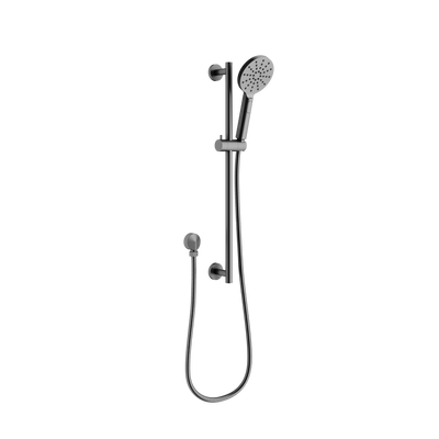 Mimi Multifunction Rail Shower Set Gun Metal