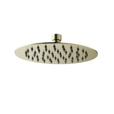Mimi Cove Round Shower Head 250mm Brushed Brass