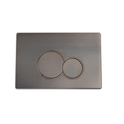 Mimi Cove  In Wall Toilet Flush Plate Antique Brass