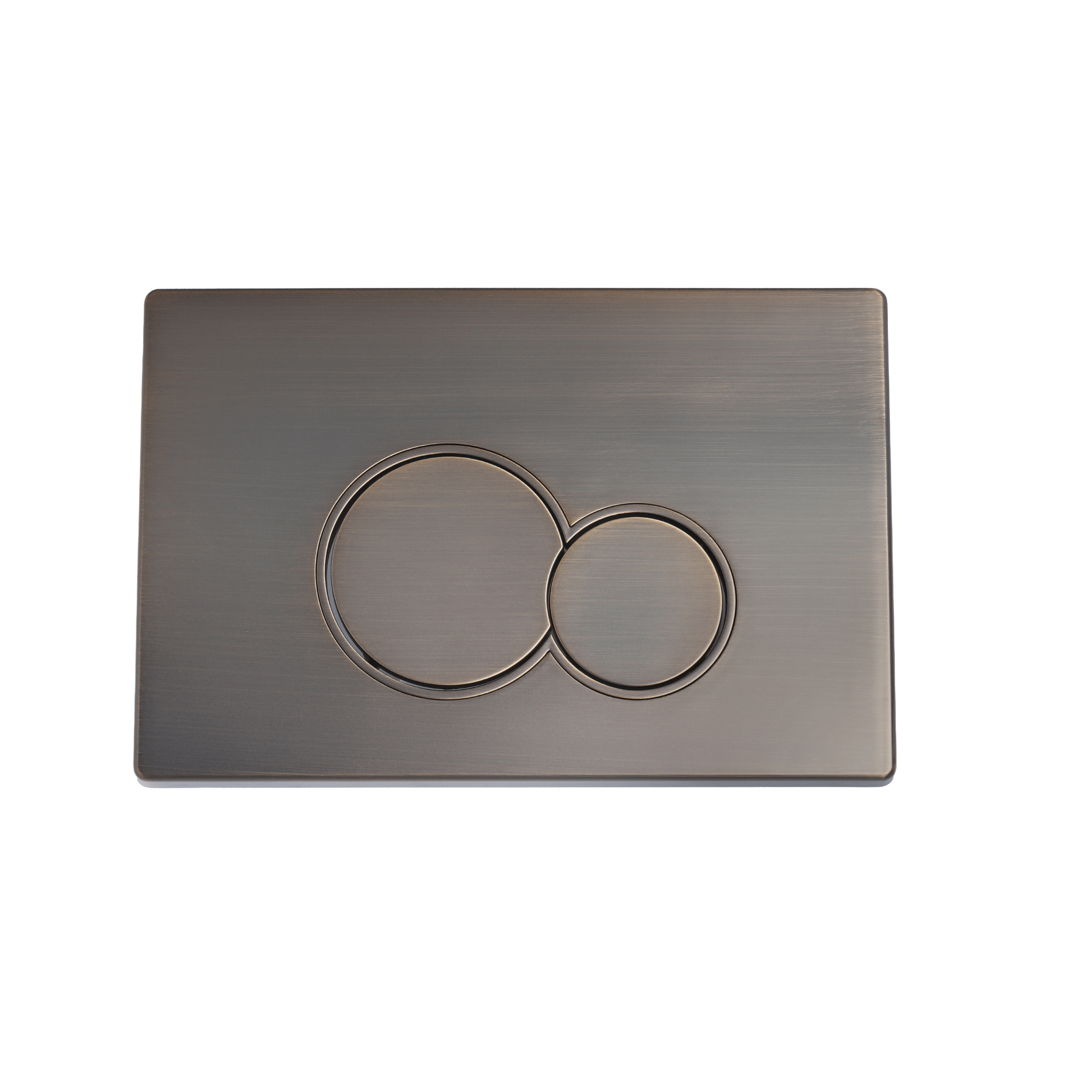 Mimi Cove  In Wall Toilet Flush Plate Antique Brass