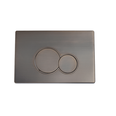 Mimi Cove  In Wall Toilet Flush Plate Antique Brass