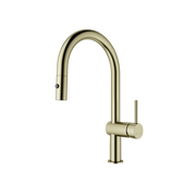 Mimi Cove Pull Out Kitchen Mixer Brushed Brass