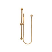 Bella Vista Mica Shower Rail Living Brass