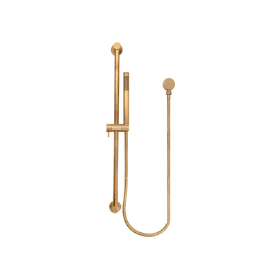 Bella Vista Mica Shower Rail Living Brass