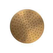 Bella Vista Mica 250mm Shower Head Living Brass