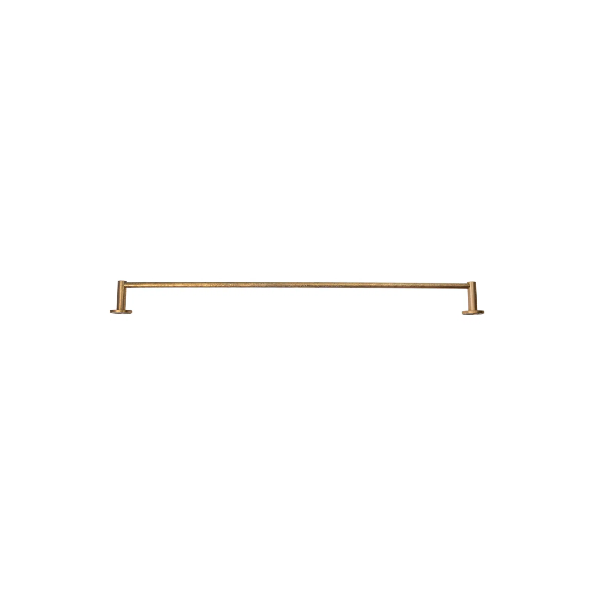 Bella Vista Mica Single Towel Rail 800mm Living Brass