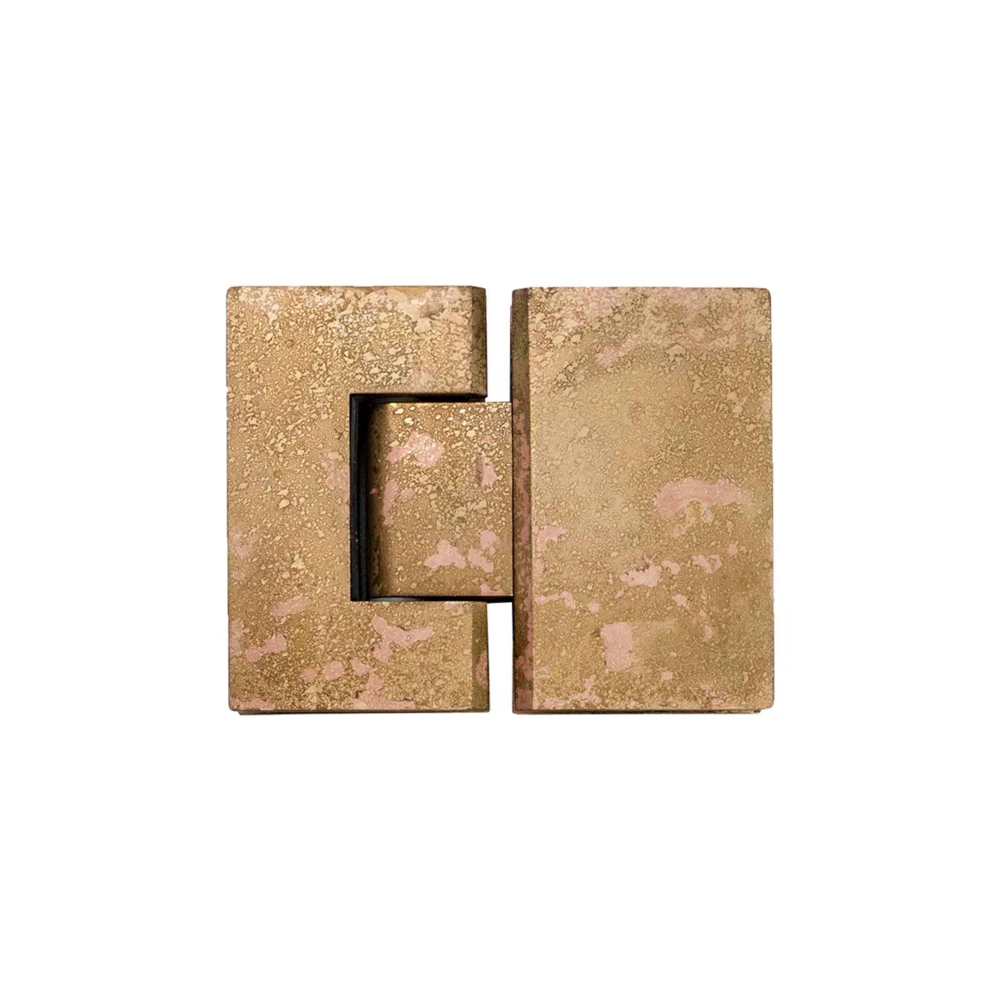 Bella Vista Shower Screen Hinges Glass To Glass Living Brass