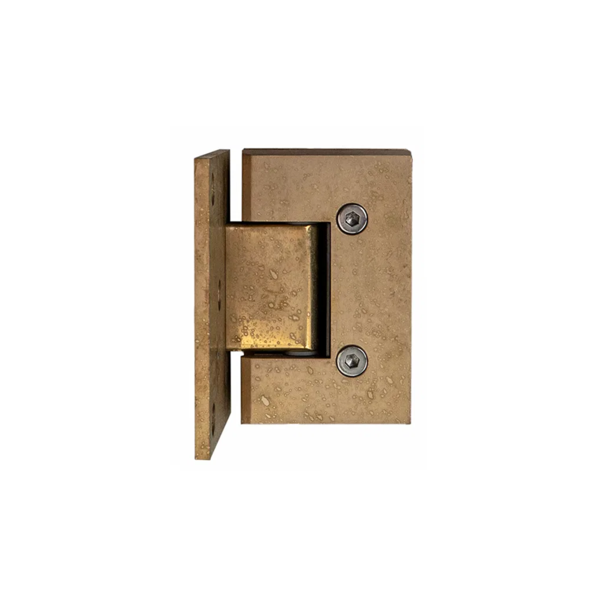 Bella Vista Shower Screen Hinge Glass To Wall Living Brass