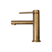 Bella Vista Mica basin Mixer Straight Spout Living Brass