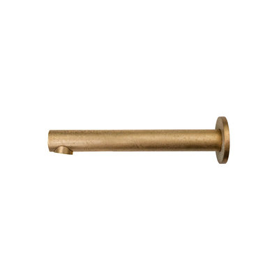 Bella Vista Mica Bath Spout Straight Spout 220mm Living Brass