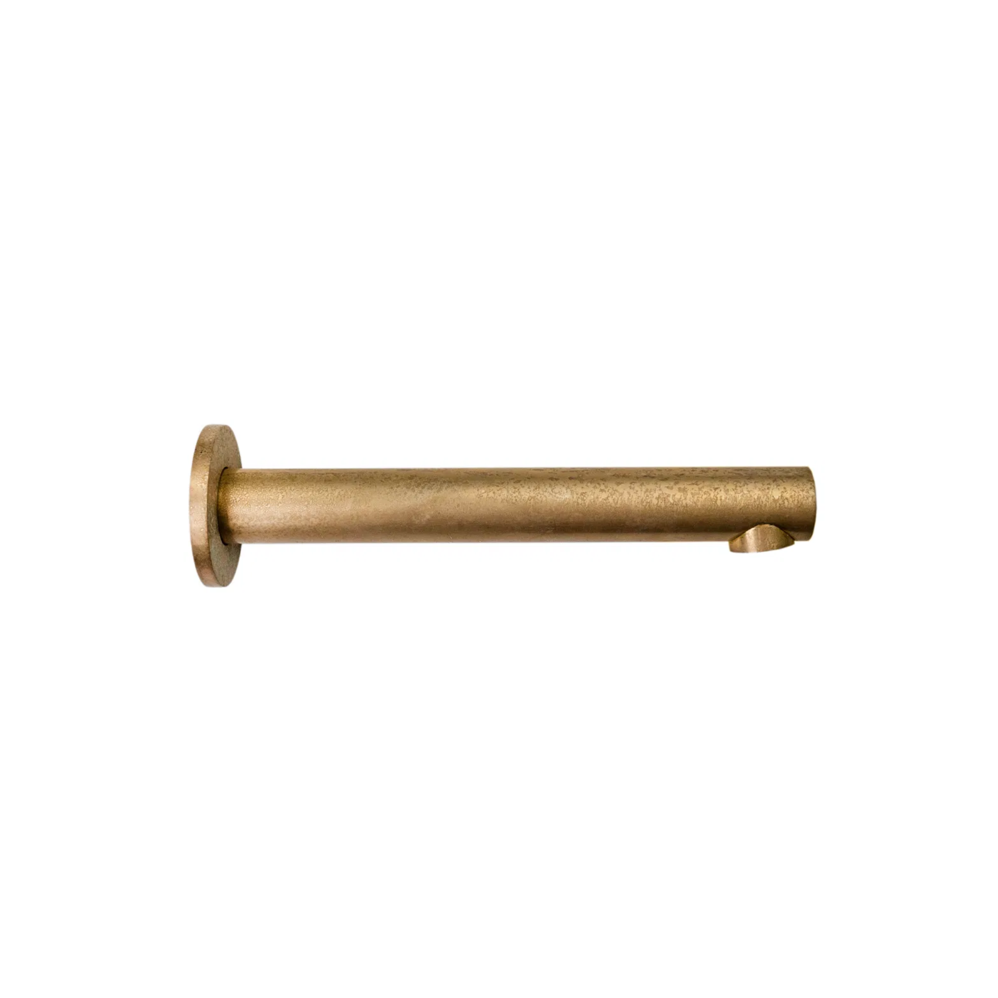 Bella Vista Mica Bath Spout Straight Spout 220mm Living Brass