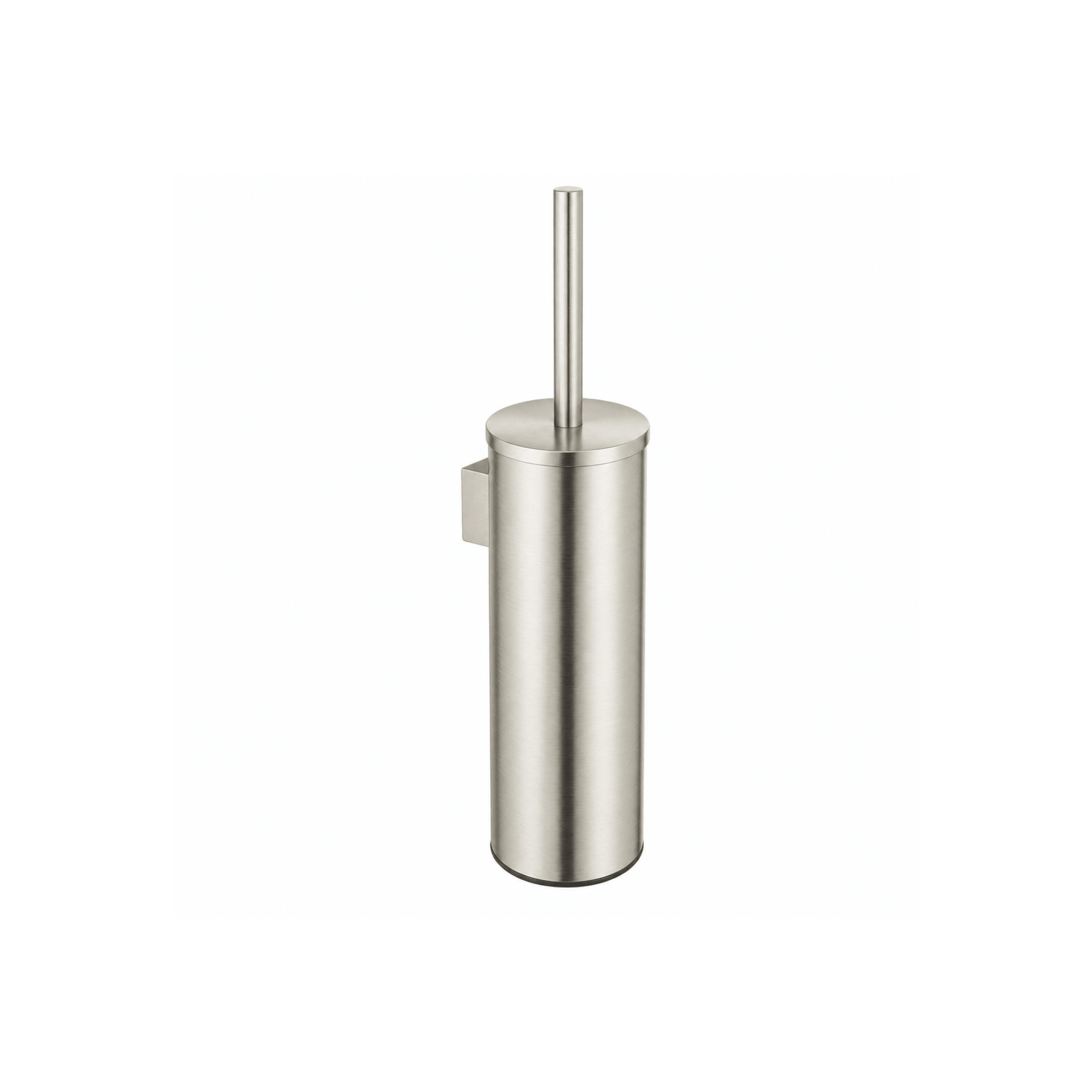 Mimi Cove Wall Mounted Toilet Brush Holder Warm Brushed Nickel