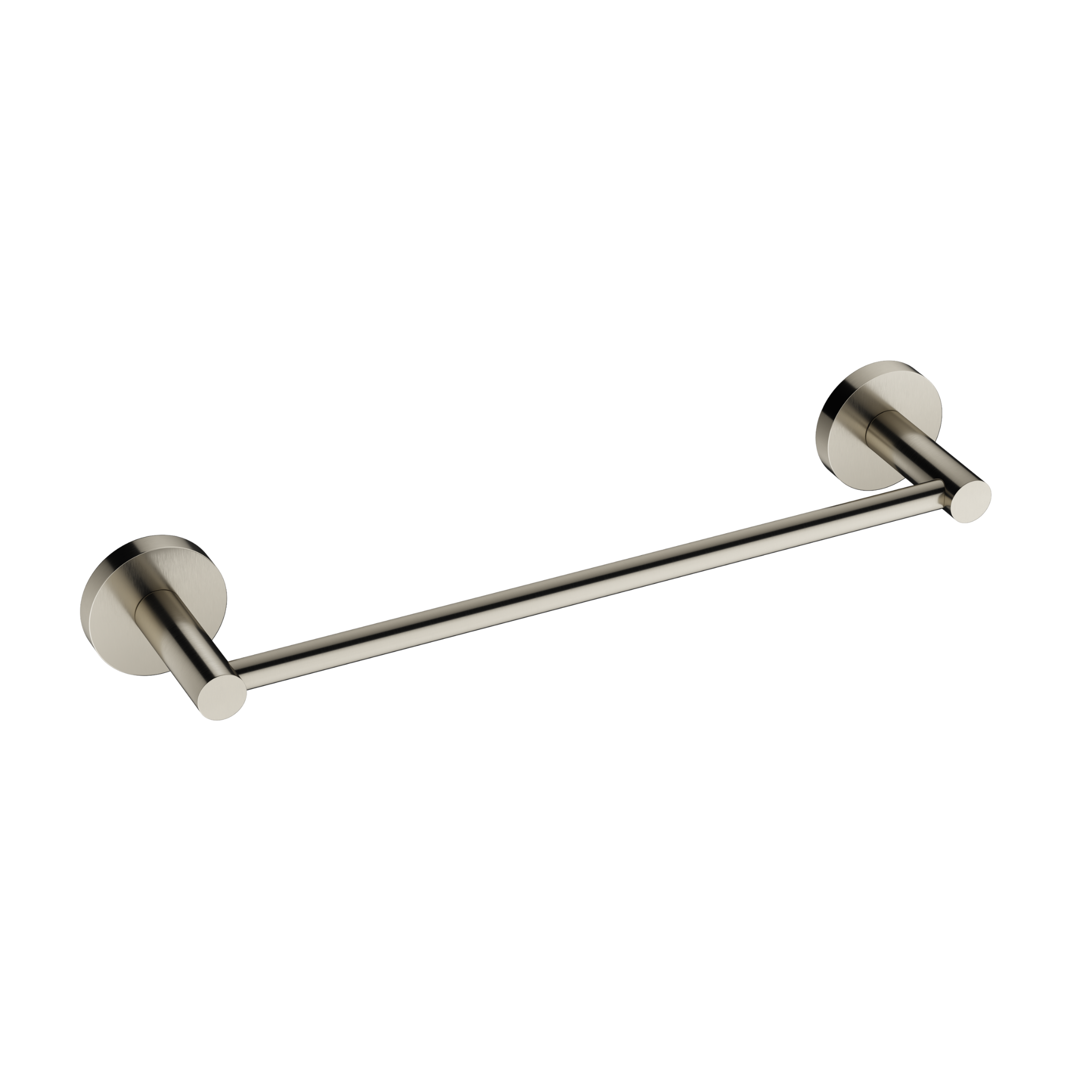 Mimi Cove Single Towel Rail 300mm Warm Brushed Nickel