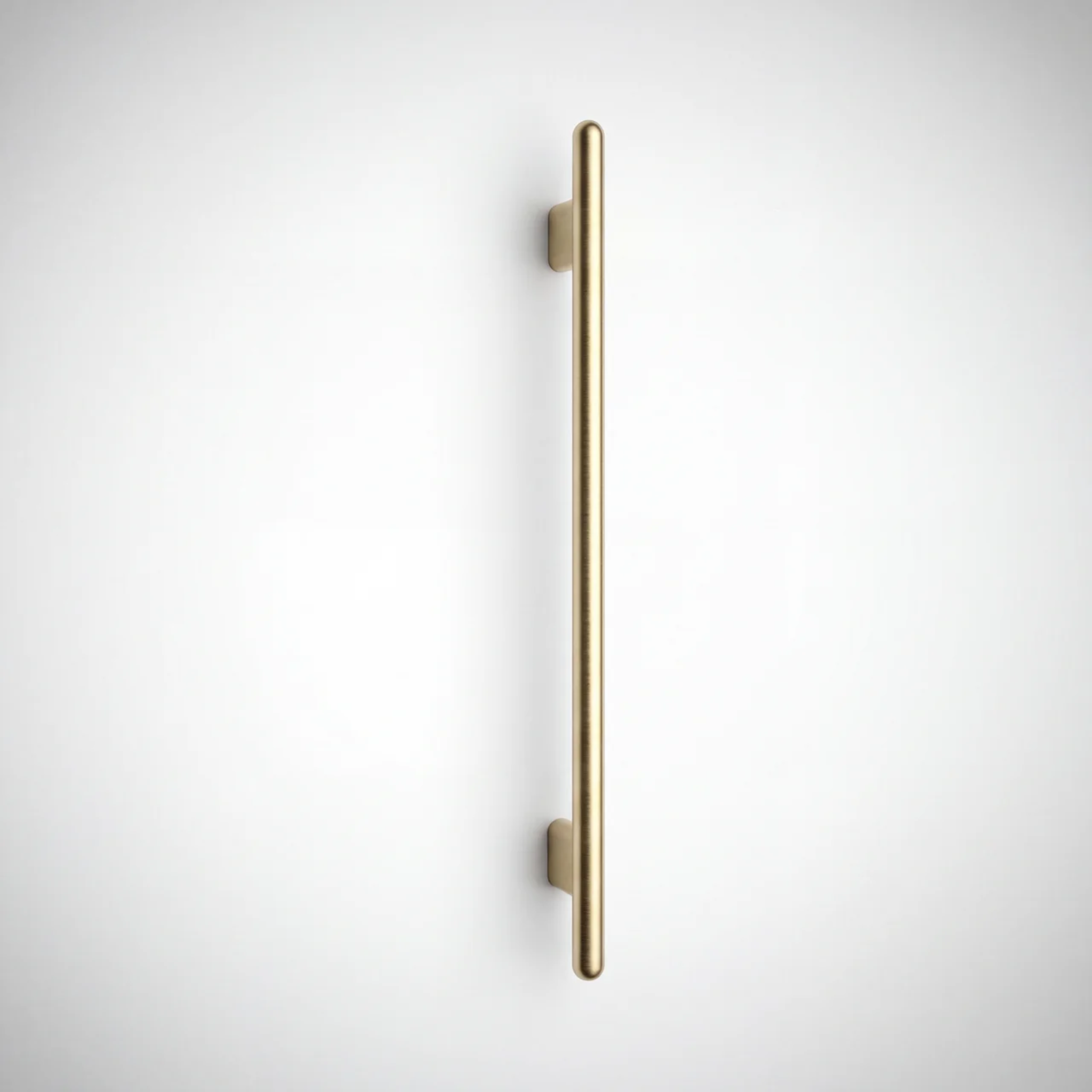 Mimi Cove Vertical Heated Towel Rail Brushed Brass